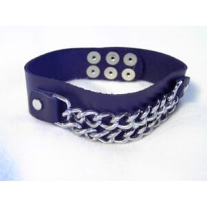 1-1/4″ Wide Arm Band With Curb Chain
