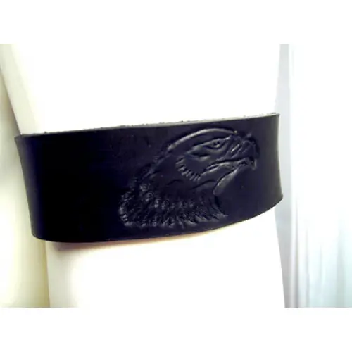1-1/2″ Wide Carved Eagle Head Arm Band