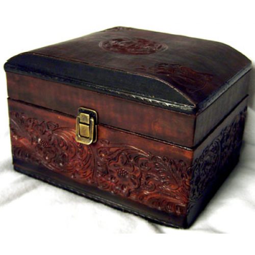 Hand-Carved Decorative Box