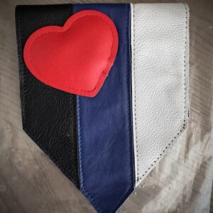 Leather Pride Flag Hanky